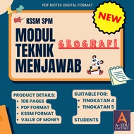 [📚PDF] MODUL TEKNIK MENJAWAB GEOGRAFI TINGKATAN 4 DAN 5 [SPM] KSSM A+ NOTES