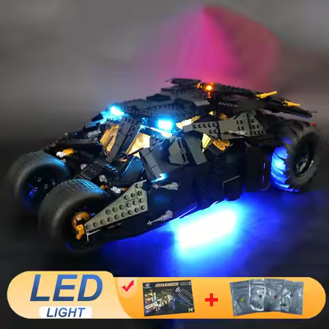 LED Light Kit For LEGO Batmobile Tumbler 76240 Lamp Ideas DIY Gift (Not Include Building Blocks Bric