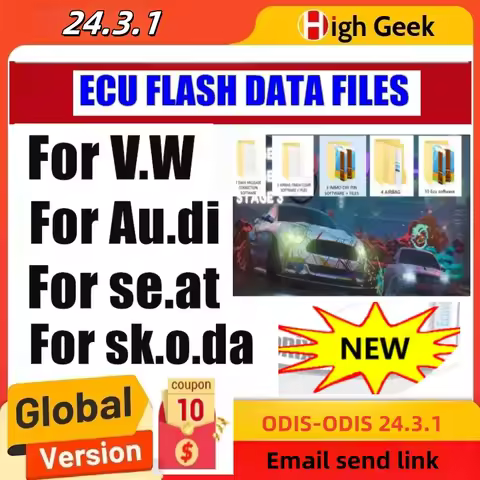 2023 Latest ODIS-E V12.2.0 Software+ODIS Engineering Flashdaten ECU Firmware Flash Data Files For VW