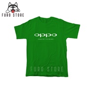 Furo Store 30s Green Cotton Short Sleeve T-Shirt For Oppo Smartphone