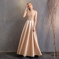 EAGLELY 2026 New Luxury Evening Dress For Women High End Banquet Dress Glamorous Pink Long Dress Ele