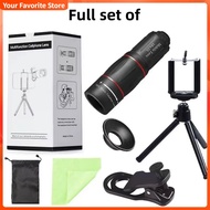 ✟APEXEL Universal 18x25 Monocular Zoom  Observing Survey 18X Telephoto Lens HD Optical Cell Phone Le