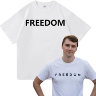 2025 Hot Charlie Kirk Freedom T Shirt Fashion Men/Women Harajuku Aesthetic Letter Print T-Shirt Unis