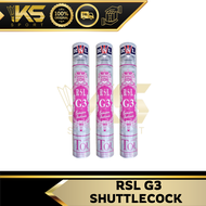 RSL G3 TOURNEY BADMINTON SHUTTLECOCK (100% ORIGINAL)
