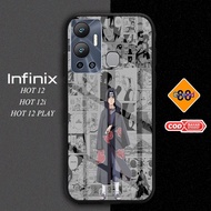 GRAND88 - HARDCASE 2D GLOSSY ANIME CASING hp infinix hot 12 HOT 12i HOT 12 PLAY SMART 6 SMART 5 HOT 