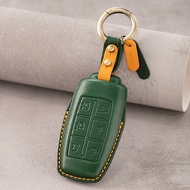 Genuine leather Protector For Hyundai Genesis  GV70 GV80 G90 Key Case Cover Fob