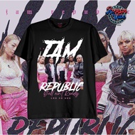 KOREAN VIBE APPAREL JAM REPUBLIC GRAPHIC TSHIRT FOR MEN AND WOMEN COTTON POLYESTERS-5XL