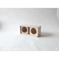 2 inch double speaker miniature speaker Box Line Array