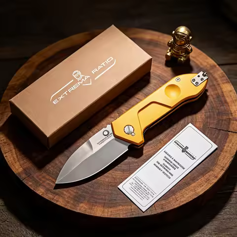 Extrema Ratio FRAME ROCK Large Folding Knife, made of N690 steel, an EDC (Everyday Carry) personaliz