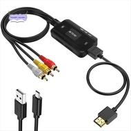 Video Converter AV to -Compatible Video Converter 1080P  Cable Video Adapter Cable Audio -Compatible
