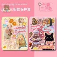 Kitten/Puppy Meme Ipad Case with Pencil Holder  Cat Casing Ipad 10th Generation Ipad Air5 ipad Mini6