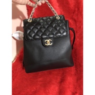 Chanel Vip gift two way backpack