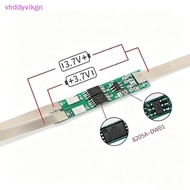VHDD 2S 7.4V BMS Protection Circuit for 18650 Batteries with 2A-9A Range Designed for Portable Appli