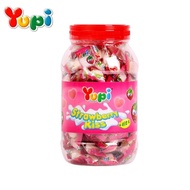 Yupi Strawberry Kiss Jar 300 gram Yupi Love Toples