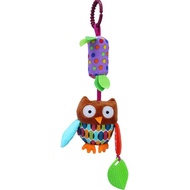 Animal Crib Hanging Toys Baby Stroller Bell Hanger Infant Bed Cot Hanging Toys (Owl Bell)