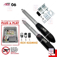 AGS 06 （ 4CH 433MHZ M5 ) SWING ARM AUTOGATE  (FULL SET)