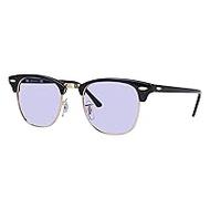 RB3016 W0365 51 Sunglasses Original Color Lens Set, Regular Fit, CLUBMASTER Clubmaster Blow Type, Men's, Women's, RAYBAN (Light Purple)