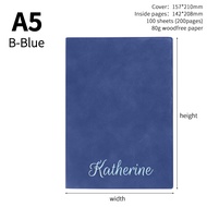 Free Custom A5 Notebook A5 Diary Agenda Office Supplies Gift | Birthday Gift | Teachers Day | Christ