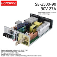 2500W 90V Power Supply 0-5V Adjustable Power 90VDC AC-DC 0-5V Analog Signal Control SE-2000-90 Power