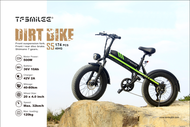 TFSMILEE electric bike จักรยานไฟฟ้าพับได้ 32 นิ้ว 48V 500W แบตลิเที่ยม เหมาะสำหรับผู้ใหญ่ ขับได้ไกลถึง Scooter  รถไฟฟ้า มอเตอร์ไซค์ไฟฟ้า รถไฟฟ้าผู้ใ