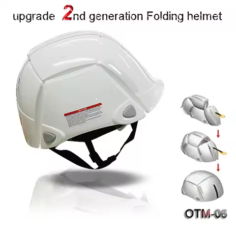 OTM-05 Folding Helmet New 1 Second Folding Helmet Earthquake Collapse Outdoor Rescue Escape Limited 