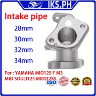 IKS Throttle body  MIO125 I' M3 MIO SOULI125 Manifold Intake pipe 28/30/32/34mm For YAMAHA 28mm 30mm