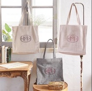 【訂購】Maison de FLEUR厚布格仔帆布袋手提袋tote bag