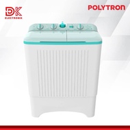 mesin cuci polytron 2 tabung 9Kg