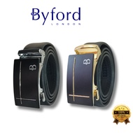 Byford London Men's Automatic Buckle Trendy Business Casual Strap Belt / / Belt-20