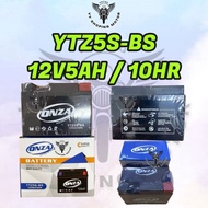ONZA BATTERY YTZ5S 12V5AH BATERI KERING Y15ZR LC135 W125 Y16 R15 SRL110 SRL115 WAVE110 W110 EGOS NOU