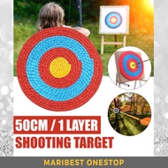 50cm 1Layer Archery Target Butt Board Straw Grass Arrow Recurve Compound Traditional Bow Anak Panah 
