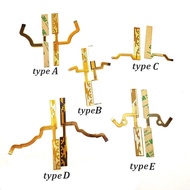 2pcs Baru untuk Tamron Af 17-50mm F/2.8 17-50 Berus Fokus Lensa Berus Flex Kabel Penggantian Kamera 