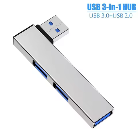3-In-1 Type C HUB Adapter USB 3.0/Type-C 3.0 To 3 Port USB Splitter OTG Adapter For Lenovo Macbook L