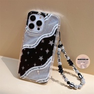 Iphone CASE ANTI KNOCK GLITTER STAR FREE KEYCHAIN IPHONE CASE