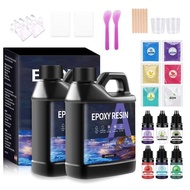 500/1000ml 1:1 AB Epoxy Resin Glue Kits High Adhesive Hardener Crystal Glue Set DIY Epoxy Resin Mold