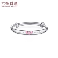 Liufu Jewelry Ag925 Silver Bracelet Baby Enamel Craft Bow Bracelet Price F31TBSB0009