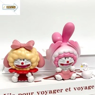 CAUSI 6pcs Action Figurine, Pvc Anime Figure Crayon Shin-chan Dolls,  Doraemon Gifts Cartoon Model D