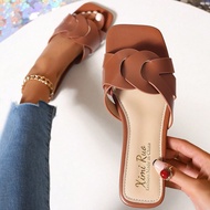 Dép sandal thời trang mới hình chữ H dành cho nữ, dép xỏ ngón phong cách La Mã giản dị, dép sandal đ