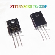 5pcs 13N80K5 TO-220F STF13N80K5 TO220F 12A/800V N-channel MOSFET transistor, guaranteed quality