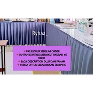 SKIRTING / LANGSIR DAPUR,MEJA,TABLE TOP