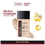 OMG Oh My Glam Coverlast Liquid foundation || Foundation OMG || OMG Alas bedak