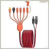 [dreamedge] Power Cord Charging Cable 1.8m  Solar Panel Connector for   DC7909 DC653012AWG  Storage
