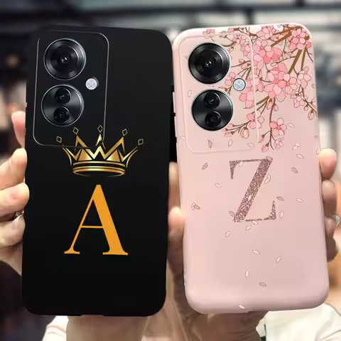 For OPPO Reno11F 5G Case CPH2603 Fashion Letters Phone Cases For OPPO Reno11 F Cover Reno 11F 11 F 5