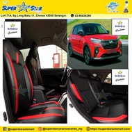 Superstar Cushion Perodua Ativa Premier Leather Seat Cover