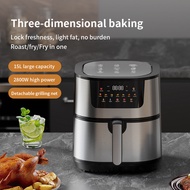 Air fryer Large Capacity air fryer Intelligent Visual Flip-Free Electric fryer