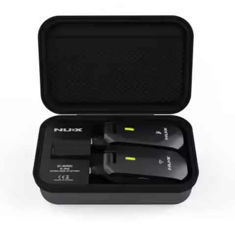 NUX C-5RC Guitar Wireless System with 5.8GHz Frequency Wireless Technologies Low latency,Low Noise a