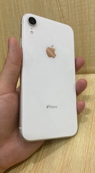 蘋果 iPhone XR 128G白色二手機.電池81%.新北樹林面交