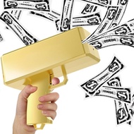 Sopu Make it Rain Money Gun Paper Playing Spary Money Toy Gun, Prop Money Gun Cash Gun Toy Party Sup