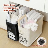 Multifunctional Office Corner Shelf Foldable Reinforcement Under Desk Organizer Trolley Cart Office 