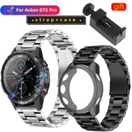Aolon GT5 Pro case Screen protector Aolon GT5 Pro strap Metal strap, stainless steel strap Sports wr